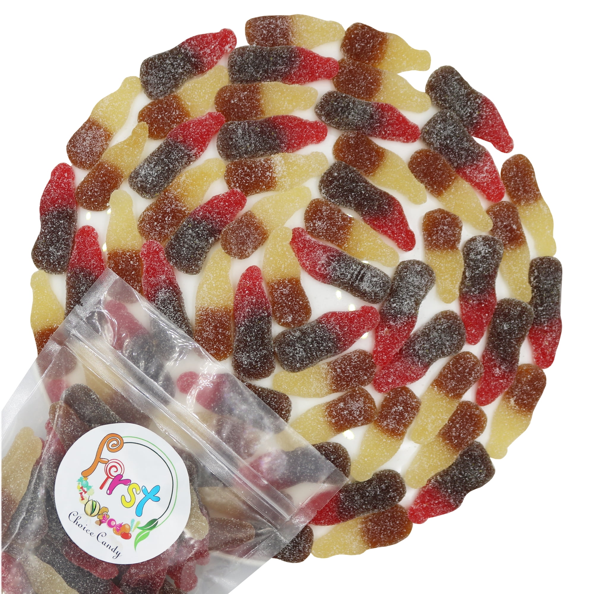 Gummy Sour Cola Bottles (Mix Assorted, 2 LB)