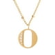 thumbnail image 1 of Collar Inicial de Mujer Letra A LuckyLy, Acero Inoxidable, Baño de Oro 18k y Zirconia Cúbica, Modelo Olga dorado UNITALLA, 1 of 8