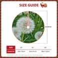 thumbnail image 2 of Lukts Dandelion Flower In The Meadow Print Color Life Christmas Tree Skirt, Winter Holiday Tree Mat Decoration ,Can be Used as A Shawl-36", 2 of 6