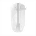 thumbnail image 2 of 4 Vasos para Ensalada con Tapas y Tenedor, Recipiente Agitador para Ensalada para Almuerzo, Vasos para Ensalada de Frutas y Verduras con Tapas y Tenedor, 2 of 10