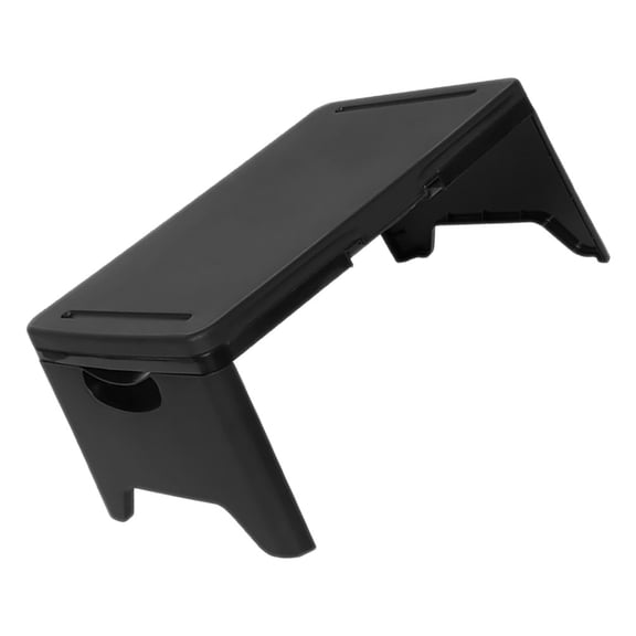FENGGUIQU Portable Folding Lap Desk for Kids with Storage Compartment, Lightweight Black Design, Perfect for Home and Outdoor Use, 31.5x23.5x10.5 cm
