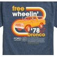 thumbnail image 3 of Ford - 1978 Ford Bronco Free Wheelin - Men's Short Sleeve T-Shirt, 3 of 5