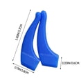 thumbnail image 2 of Goohae Silicone Glasses Nose Pads, Silicone Glasses Nose Pads Retainer Anti Slip Comfort for Eyewear 1 Pair Eyewear Nose Pad Pair, Anti Slip Comfort Retainer Dark blue, 2 of 2
