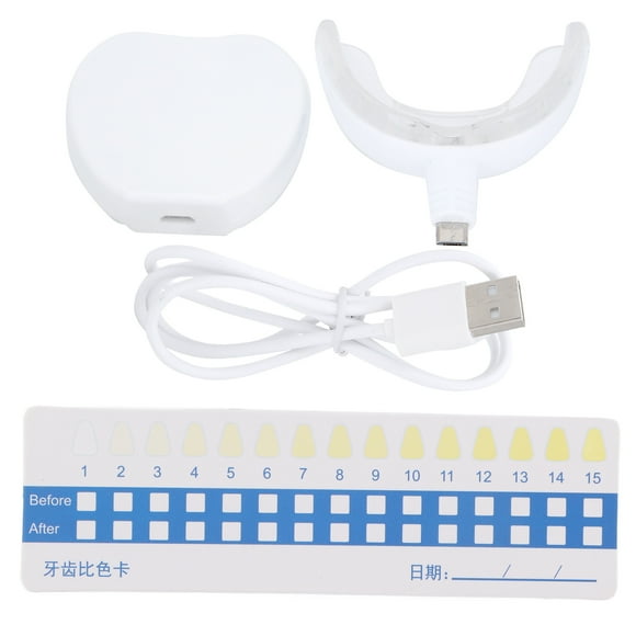 Teeth Whitening Set,Wireless Teeth Whitening Cold Teeth Whitening Tool Kit Teeth Whitening Kit Crafted with Care