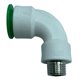 thumbnail image 1 of Accesorios de 25 mm Codo de Rosca PPR una de Aplicaciones en los Sistemas de Agua Fría y Caliente Edificios Yotijar Accesorios de codo de rosca PPR, 1 of 9