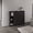 Walnut, variant on Electric Fireplace Insert 18 1400W 120V Ultra Thin Heater with Log Set & Realistic Flame - Black for Living Room Bedroom