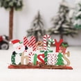 thumbnail image 3 of Adorno de Navidad Matsuzay de madera para decoración de fiestas tipo 3, 3 of 6