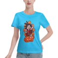 thumbnail image 1 of Women's Basic Short Sleeve T-Shirt Dragon Ball Little Goku, 1 of 6