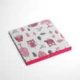 thumbnail image 4 of Bacati - Owls in the Woods Nursery Storage Items, Pink/Grey, 4 of 10