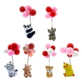 thumbnail image 3 of De Animales Divertidos Con Globo De Colores Para Espejo Retrovisor De Coche, Regalo Colgante Para Niños Y Adultos Yuarrent HA044088-02, 3 of 6