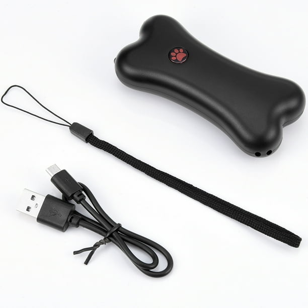 Petacc Hand held Anti barking Device Ultrasonic Dog Bark Deterrent Dog Barking Controller Training Device with LED Light USB Charging Walmart