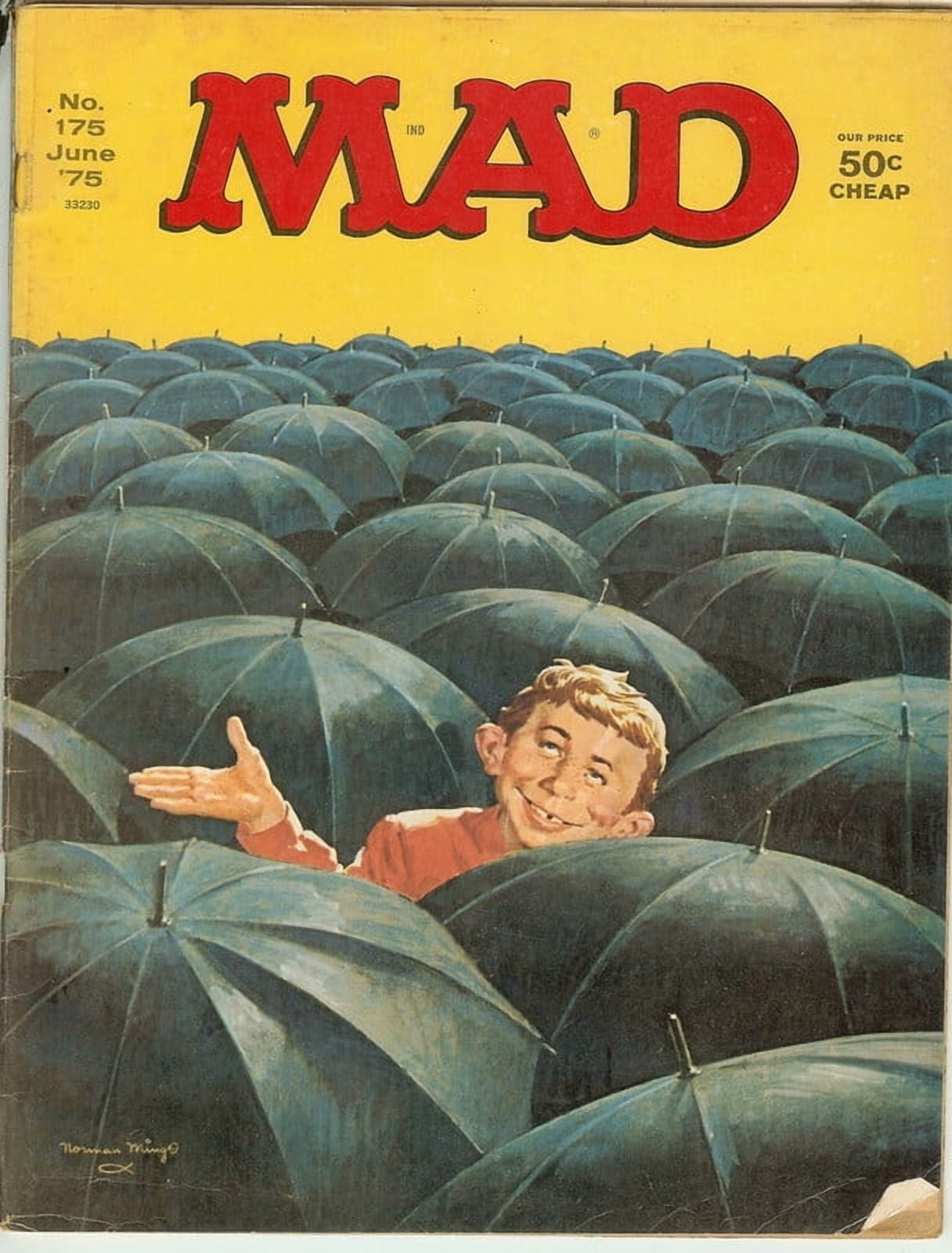 MAD Magazine Vintage Collectible #175 June 1975