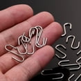 thumbnail image 4 of 150 Pieces Mini S Hooks Connectors Metal S Shape Hook Hangers with DIY Crafts Storage Box Hanging Jewelry, Key Chains & Tags, 4 of 5