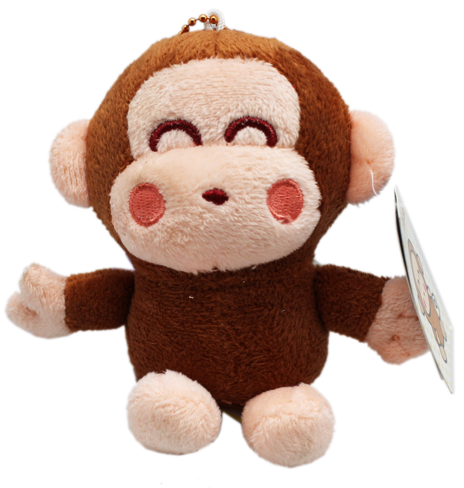 Monkichi Sanrio's Monkichi Small Size Monkey Plush Keychain (4in