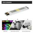 thumbnail image 1 of Ultra Thin LED Power Supply, AC190 240 To DC12V 200W 300W 400W 500W Transformer, Adapter Driver WS2815 Light Strip ,Stable Output, 1 of 7