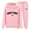 Pink, variant on New York Track Suits for Women 2026 Casual Hoodie and Jogger Sweatpants Matching Set Lounge Sets