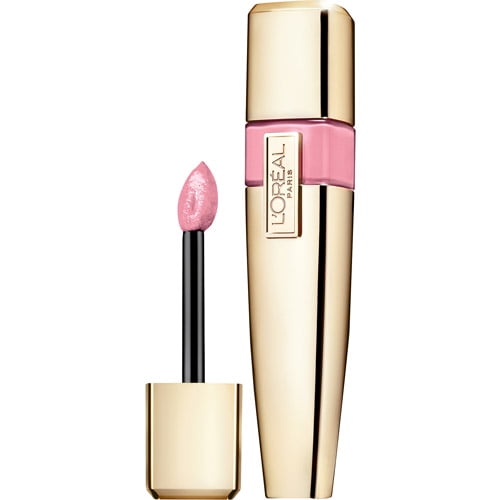 L'Oreal Paris Colour Caresse Wet Shine Lip Stain, Pink Perseverance, 0.