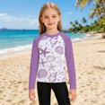 thumbnail image 5 of Tiijoy Boys Ocean Graphic Long Sleeve Rash Guard Athletic Stretch Swim Shirt, Sizes 3-14, 5 of 5