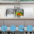 thumbnail image 4 of JUNWELL 2 Pcs Kitchen Sink Grid and Sink Protectors for Kitchen Sink Stainless Steel Sink Grids for Bottom of Kitchen Sink 13.4” x 11.8” for Single Sink Bowl Sink bottom grid, 4 of 9
