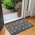 thumbnail image 2 of Cute Pug Puppies Door Rugs,Washable Non Slip Door Mats Indoor,Decorative Door Mats,Entry Mat Indoor for Entrance,Bedroom,Kitchen,Bathroom,30"x17", 2 of 6