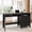 Black, variant on Goealvce 45"Executive Desk , Farmhouse White Desk with Drawers & Cabinet, Small Office Computer Desk for Writing Reading