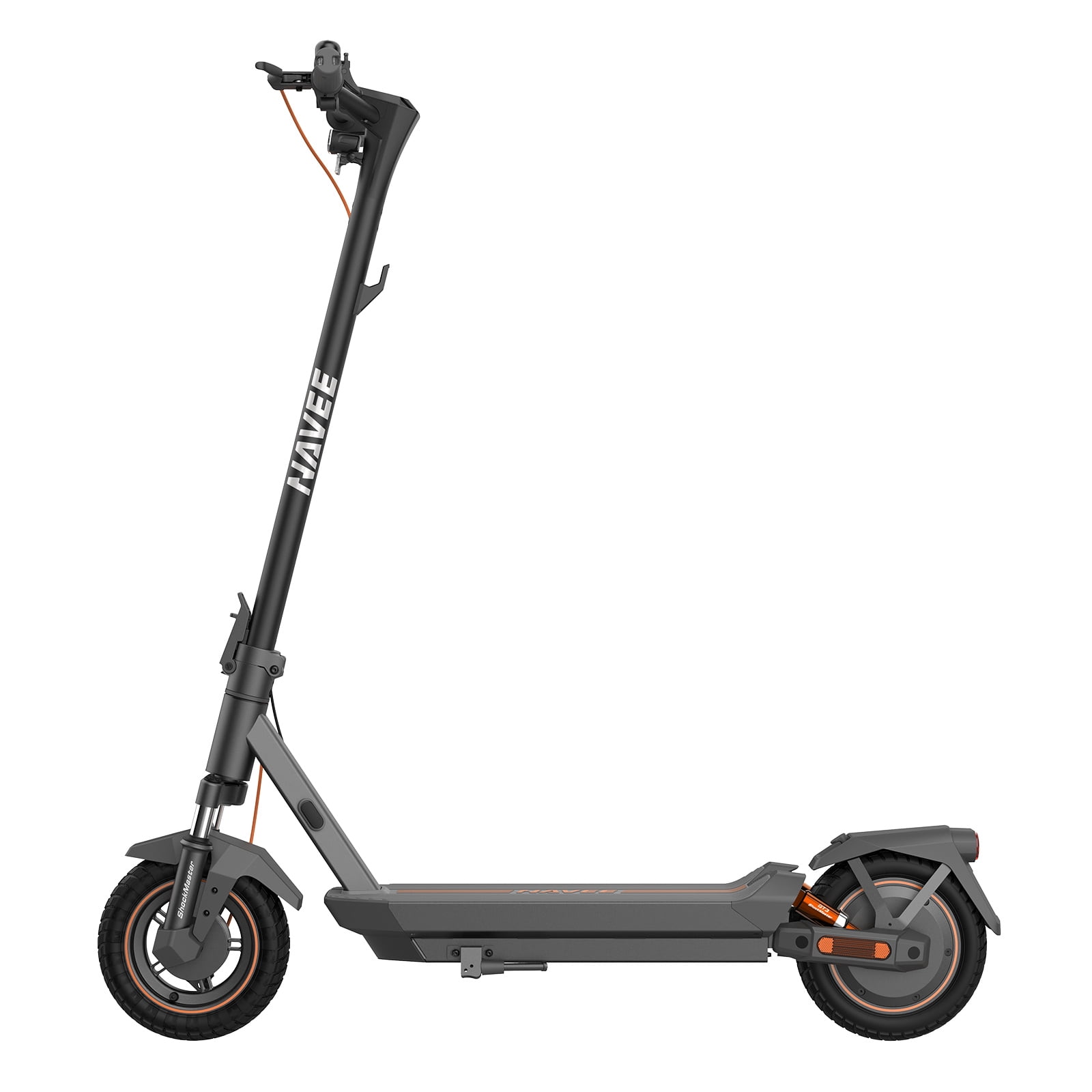 NAVEE GT3 Foldable Electric Scooter for Adults and Teens, 19.9 mph Max Speed, 31 Mile Range, Dual Suspension, Black, UL2272 Certified