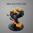 thumbnail image 3 of Clamp Mini Suction Vise Clamp Bench Clamp Universal Table Vise Vacuum Base 360 Degrees Swiveling For Sculpture Craft Carving, 3 of 7