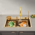 thumbnail image 2 of Sink, Sink with Pull-out Faucet, Kitchen Sink, 2 of 11