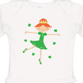 thumbnail image 4 of Inktastic Irish Princess St Patricks Girls Girls Long Sleeve Baby Bodysuit, 4 of 5
