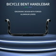 thumbnail image 3 of Road Bike Bicycle Bent Rest Handlebar 25.4x420Mm Road Bike Handlebar, 3 of 3