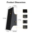 thumbnail image 3 of Luces solares de pared SOTTLOT, regulables hacia arriba/abajo, 700 lm, IP65, 2 unidades, 3 of 8