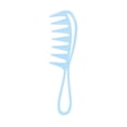 thumbnail image 2 of Peine De Peinado De Dientes Anchos Peine De Pelo Desenredante Con Mango Para Mujer Azul Sunnimix peine de peluquería, 2 of 8