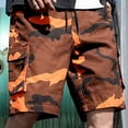 thumbnail image 4 of EGNMCR Men's Lightweight Pants, Cargo Pants Men, Linen Pants Men, Mens Casual Loose Fit Elastic Waist Pants Men's Pocket Drawstring Casual Youth Versatile Sports Oversized Pants Men Pants, 4 of 7