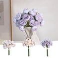 thumbnail image 5 of Danhjin Fake Flowers, Artificial Flowers for Outdoors Indoors Decoration 27 Head Dew Lotus, for Garden Porch Patio Graveside Home Decor, Flowers for Decoration, 5 of 9