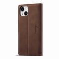 thumbnail image 2 of Elehold PU Leather Wallet Case for iPhone 14 Pro Max 6.7 inch,Ultra Slim Premium Vegan Leather+inner Soft slim TPU with Shockproof Kickstand Card Cash Slot Full Body Protection Case ,Brown, 2 of 7