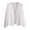 White, variant on VJGBEGW Women's Boho Hollow Out Knitted Cardigan Long Sleeve Open Front Knit Sweater for Summer Beach Cover-Up Black 2XL