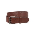 thumbnail image 1 of Snap On Two Row Cut-out Holes Leather Belt, 1 of 1