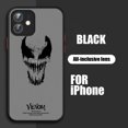 thumbnail image 1 of Funda de teléfono de Marvel Spiderman Avengers para Apple iPhone 14 13 12 11 XS Mini Pro Max 8 7 6S 6 XR X Plus, cubierta translúcida esmerilada Fivean unisex, 1 of 2