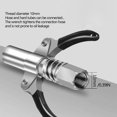 thumbnail image 3 of Acoplador de herramienta de grasa de acero inoxidable desmontable Universal 690Bar anillo de sellado de goma M6/M8/M10/M12 accesorios de boquilla Herramientas eléctricas Tipo 1 con manguera Eigraketly TO009188-02, 3 of 6
