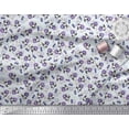 thumbnail image 3 of Soimoi Satin Silk Fabric Leaves & Floral Artistic Printed Craft Fabric by the Yard 42 Inch Wide, 3 of 3