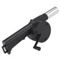 thumbnail image 3 of Mini Air Blower Manual Hand Crank Bellows Portable Mini Air Blower 25cm Manual Hand Crank Bellows For Barbecue Fire Air Blower For Outdoor Kitchen Picnic Camping, 3 of 7