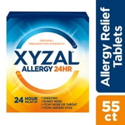 XYZAL Adult Allergy 24HR (55 Ct), Allergy Relief Tablets *EN