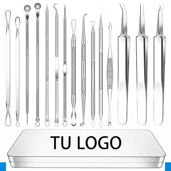 Kit 15 piezas removedor de espinillas y puntos negros