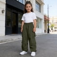 thumbnail image 6 of Wdgfv Boy's Fit Slim Jeans Pants Boys Casual Jogger Sweatpants Elastic Waist Loose Fit Comfortable Long Trousers For Kids Active Wear Grey 13-14 Years, 6 of 9