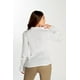 thumbnail image 3 of Blusa Con Flores Dama Blanco Mundo Terra 026174, 3 of 3