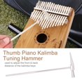 thumbnail image 1 of Fyydes Thumb Piano Kalimba Tuning Tone Hammer Musical Instrument Accessory, Metal Thumb Piano Tuning Hammer,Kalimba Accessory, 1 of 8