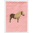 thumbnail image 1 of Carolines Treasures BB7914GF Shetland Cheval Rose Check Drapeau de Jardin, 1 of 3