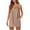Khaki, variant on Taqqpue Jumpsuits for Women Casual Summer Solid Rompers Sleeveless Loose Spaghetti Strap Shorts Overalls Jumpers with Pockets