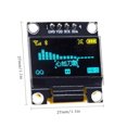 thumbnail image 3 of Inteprter Módulo de pantalla OLED blanco serie IIC de 0,96 pulgadas 128X64 I2C 12864 tablero de pantalla LCD GND VCC SCL SDA 0,96 para Electrónica miscelánea azul amarillo, 3 of 6