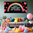 thumbnail image 5 of Happy School Rainbow Theme Banner for Classroom Decorations and Party Supplies Photography Props Backdrop Poster Background, 5 of 8
